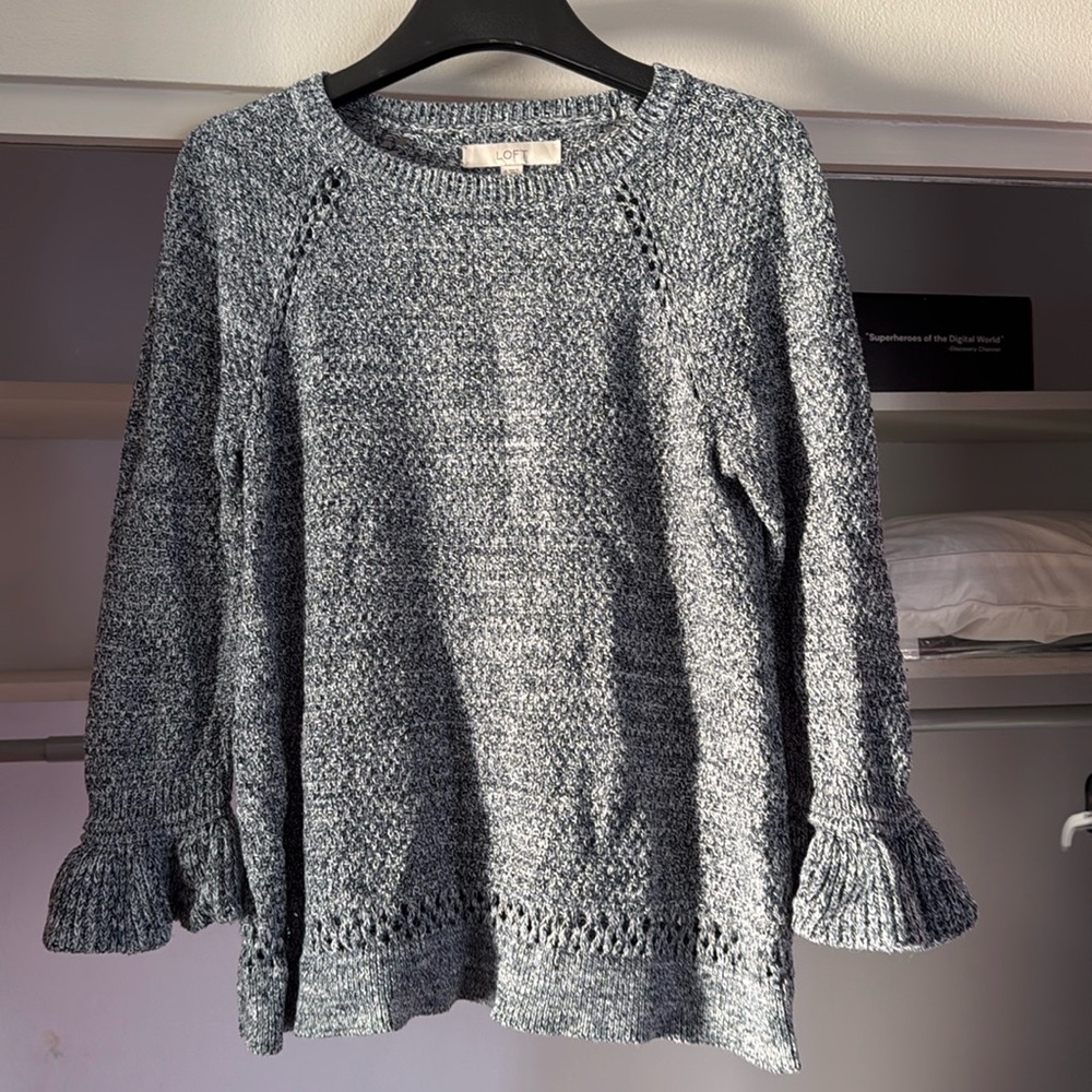 Grey Knit Sweater